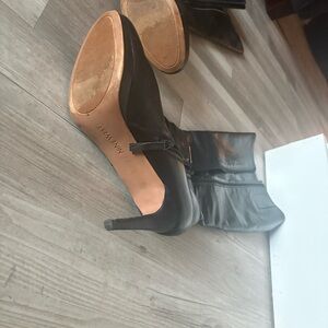 Nine West Black Heeled Boots